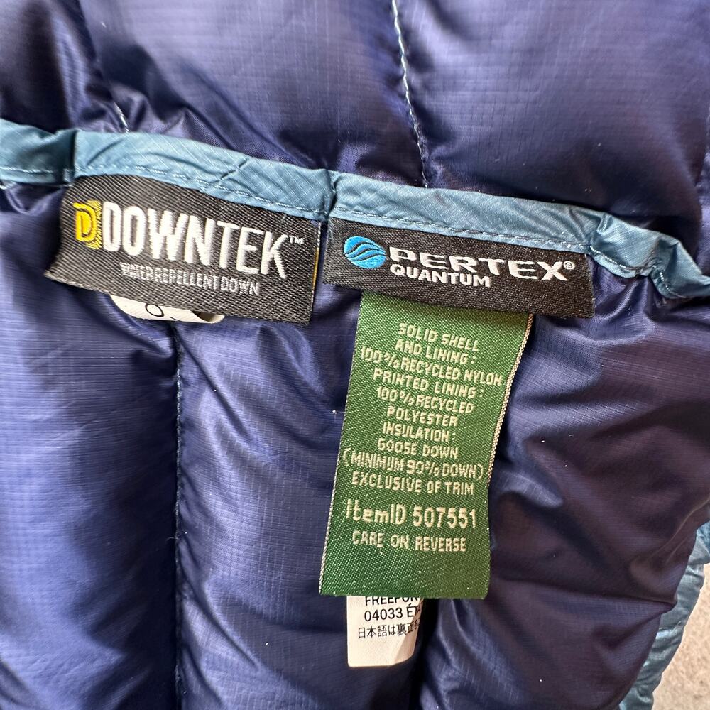 LL Bean Ultralight 850 Fill DownTek Down Hooded Jacket Womens Large Petite - Picture 9 of 14